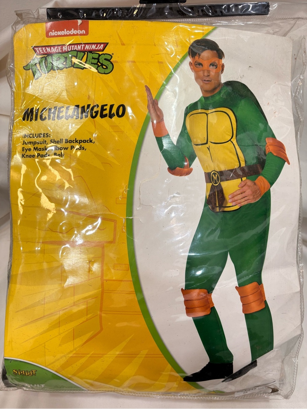 Spirit Halloween Adult Michelangelo Teenage Mutant Ninja Turtles Costume
